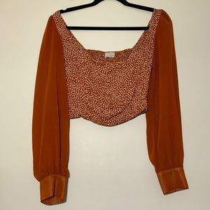 Urban Outfitters Square Neck Crop Top